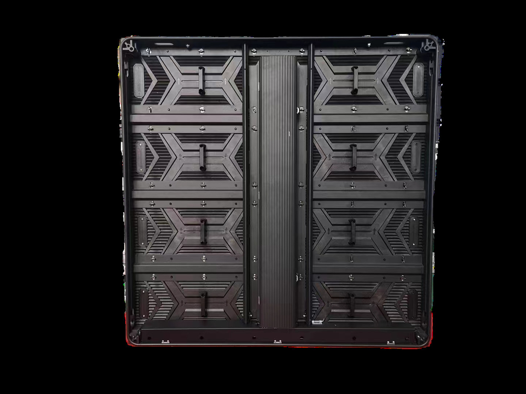 P3.91 Pantalla LED exterior de 1000X1000 mm gabinete de aluminio SMD1921 Brillo 10000CD/m2 Sistema Nova