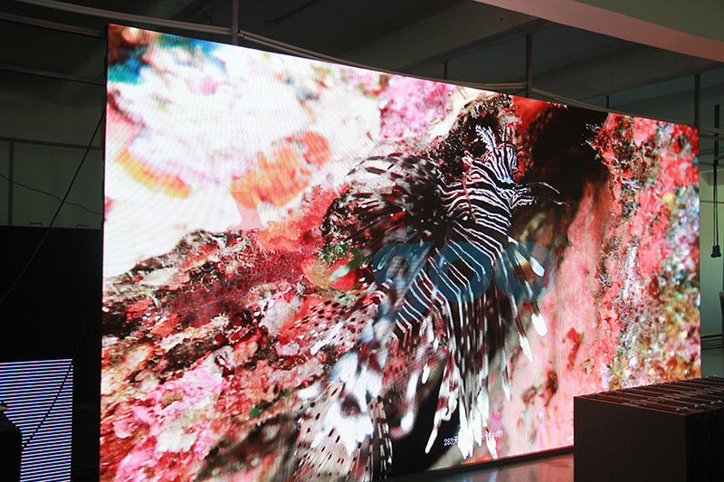 La alta resolución a todo color interior de la pantalla LED P3.91 llevó la exhibición 250mm×250m m