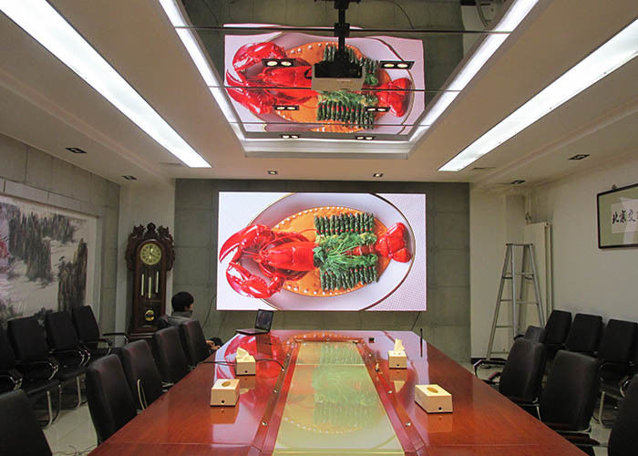 brillo a todo color definición interior de la pantalla LED de la echada del pixel de 2.5m m de la alta alto