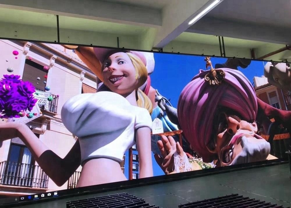 Pequeñas exhibiciones a todo color de la echada P1.25 160×120 LED TV