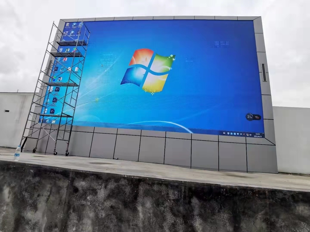 Display LED exterior IP65 impermeable P5 para paneles de alta iluminación de publicidad OOH