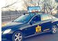 Muestra de publicidad al aire libre de la pantalla de la pantalla LED del taxi del top del tejado del coche del alto brillo P2.5 P3 P4.81 P5 3G a todo color 4G proveedor